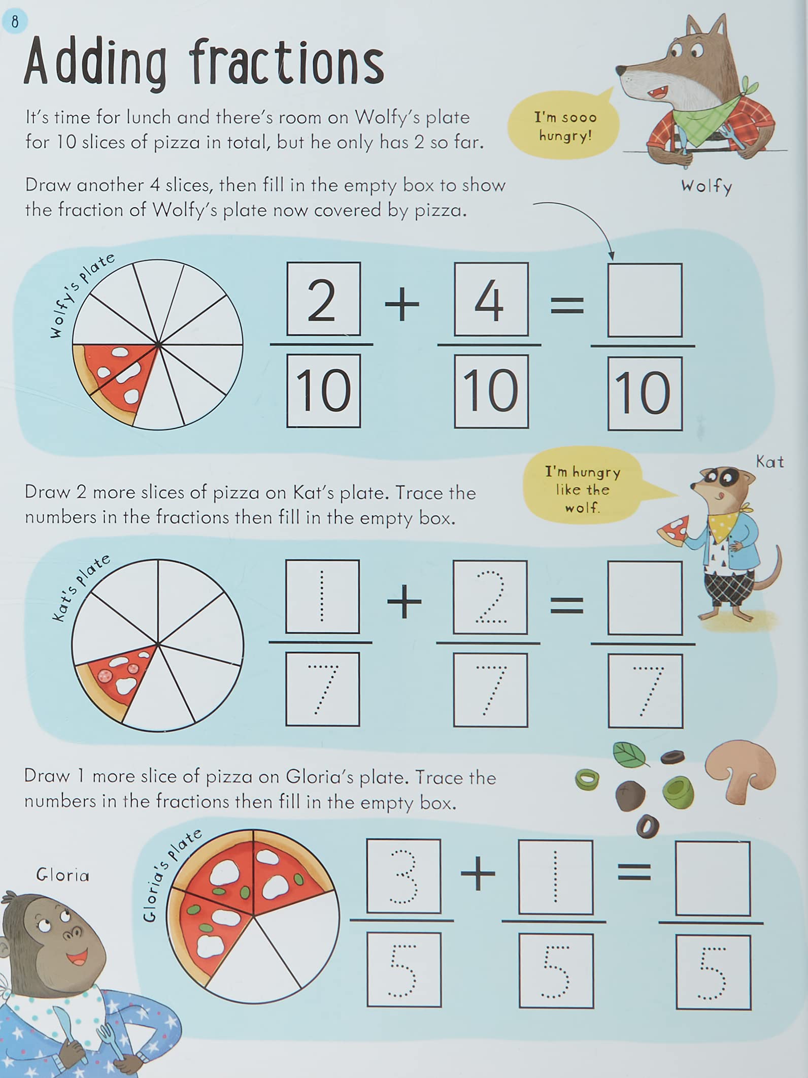 Wipe-clean Fractions 7-8 | - 3 | YEO