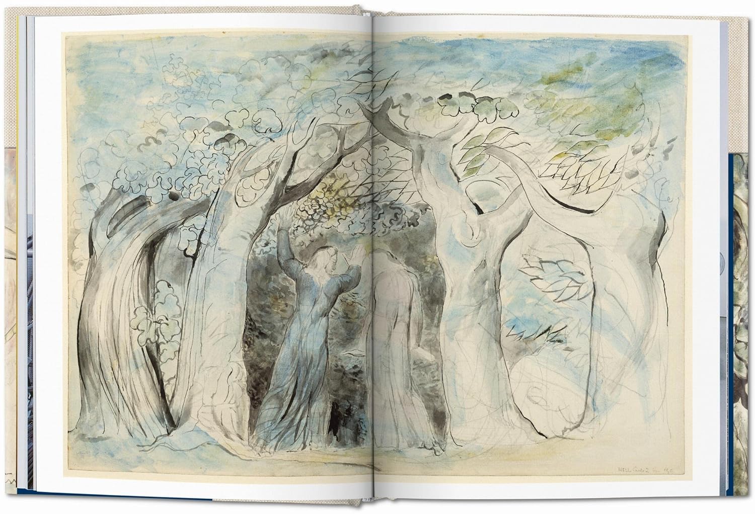 William Blake. Dante\'s Divine Comedy. The Complete Drawings | Sebastian Schutze, William Blake - 4 | YEO