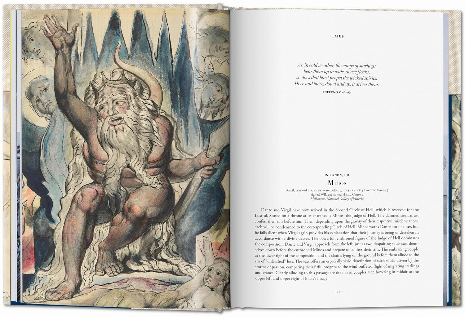 William Blake. Dante\'s Divine Comedy. The Complete Drawings | Sebastian Schutze, William Blake - 5 | YEO