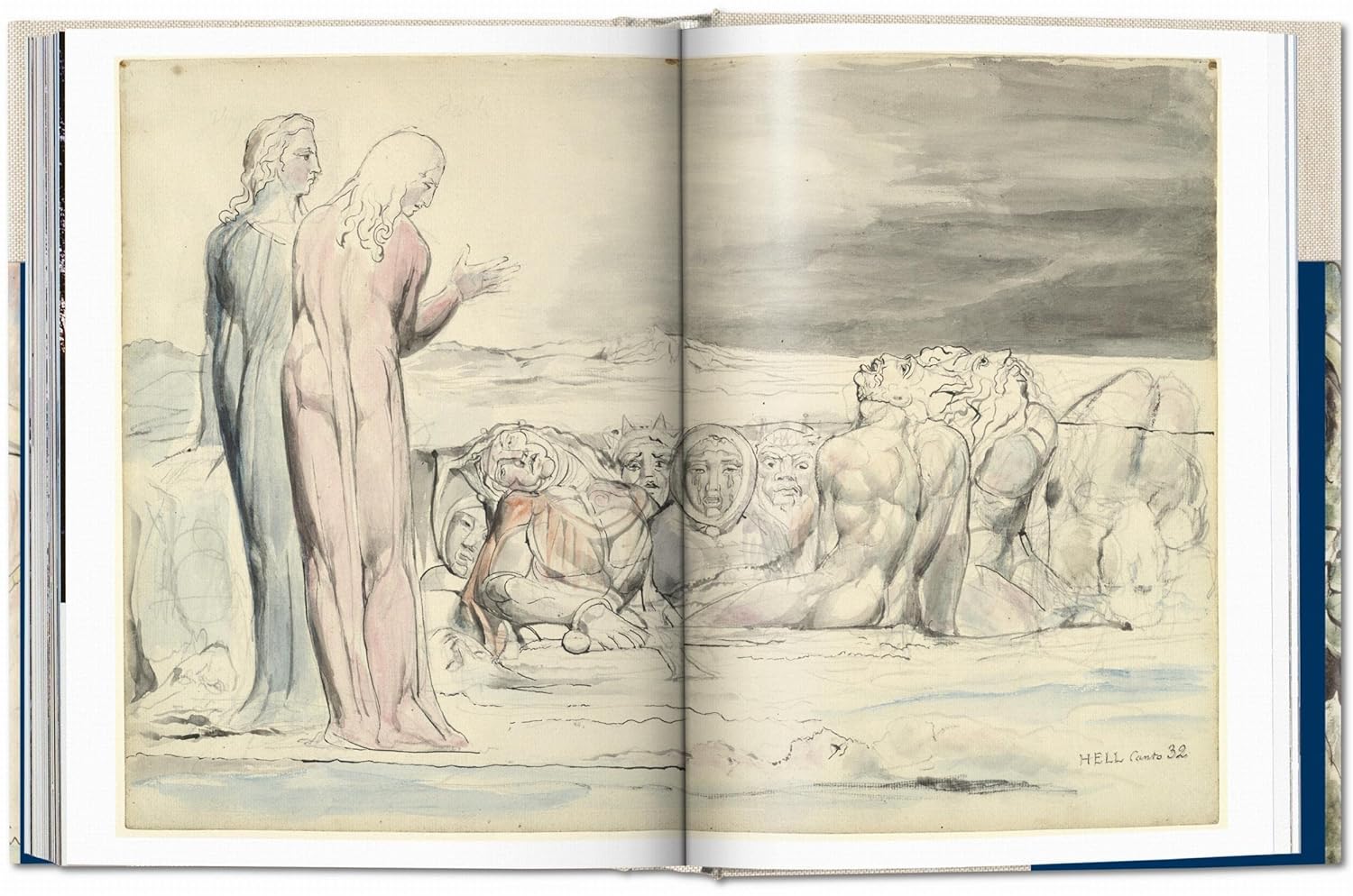 William Blake. Dante\'s Divine Comedy. The Complete Drawings | Sebastian Schutze, William Blake - 6 | YEO