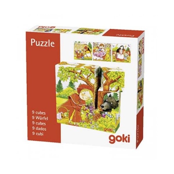 Puzzle 9 cuburi - Povesti | Goki