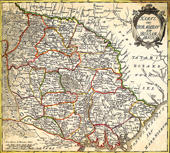 Harta Moldova 1788 | carturesti.ro poza 2022