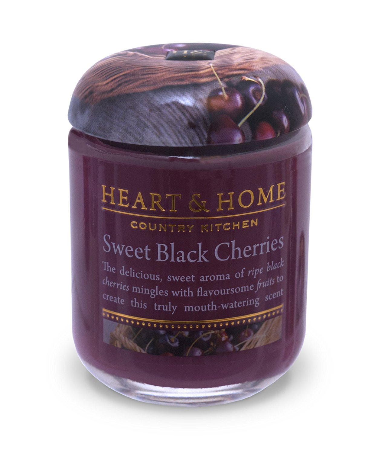 Lumanare - Sweet Black Cherries - Small | Heart and Home