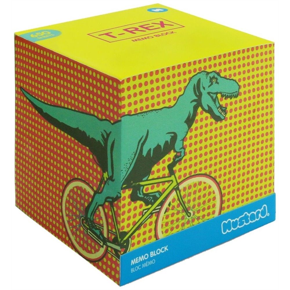 Memo Block - T-Rex | Just Mustard