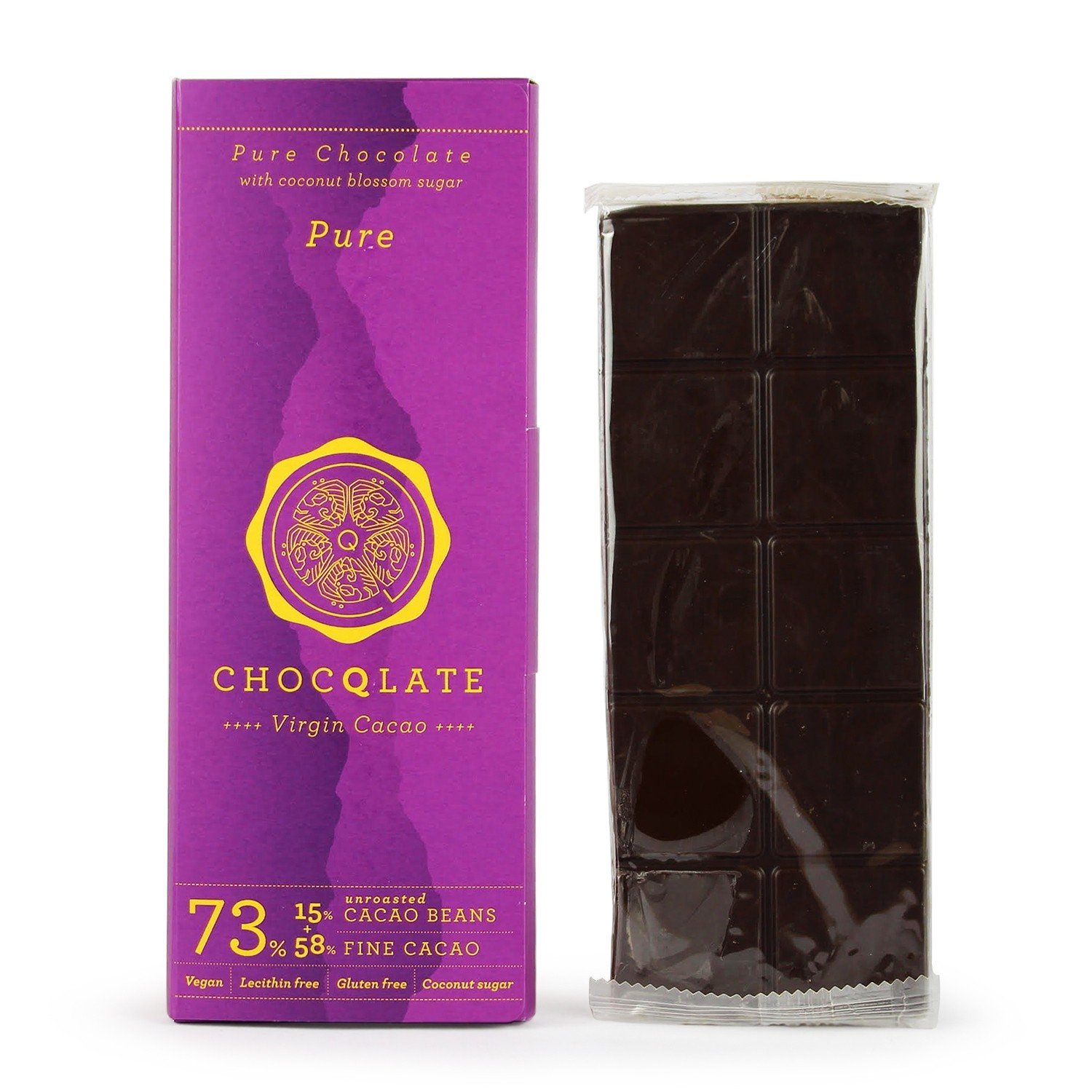  Ciocolata Raw cu 73% cacao | TrustFood 