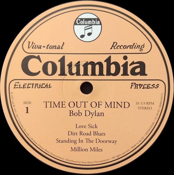 Time Out of Mind - 20th Anniversary - Vinyl | Bob Dylan