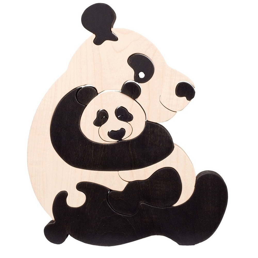 Puzzle Maxi - Familia Panda | Fauna