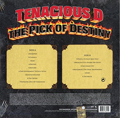 The Pick Of Destiny Deluxe - Vinyl | Tenacious D - 1 | YEO