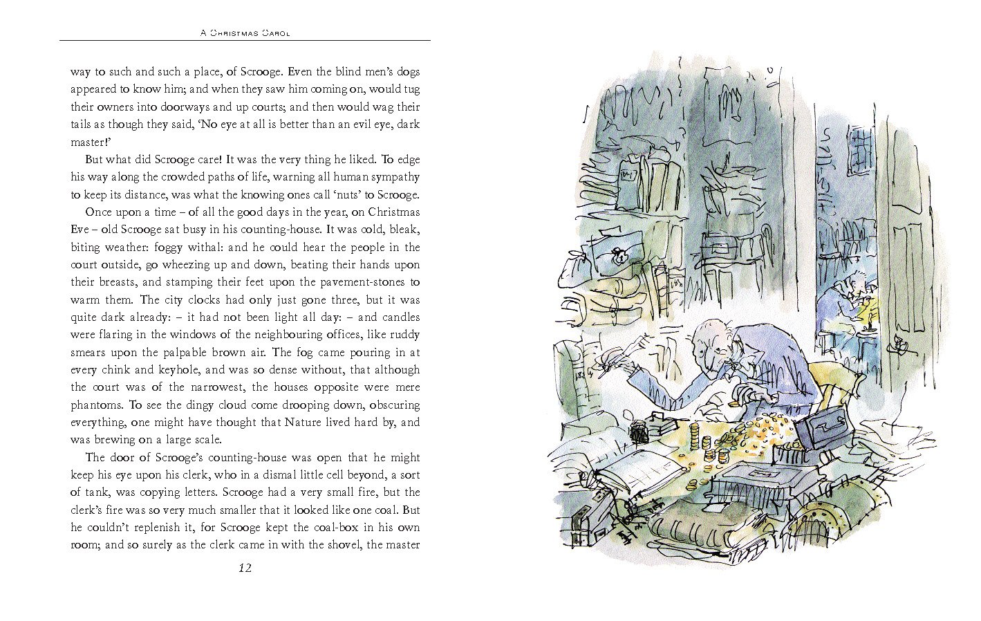 Quentin Blake\'s A Christmas Carol | Charles Dickens - 1 | YEO