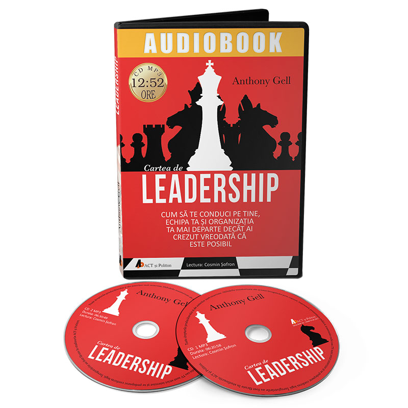 Cartea de leadership | Anthony Gell Anthony Gell imagine 2022 cartile.ro