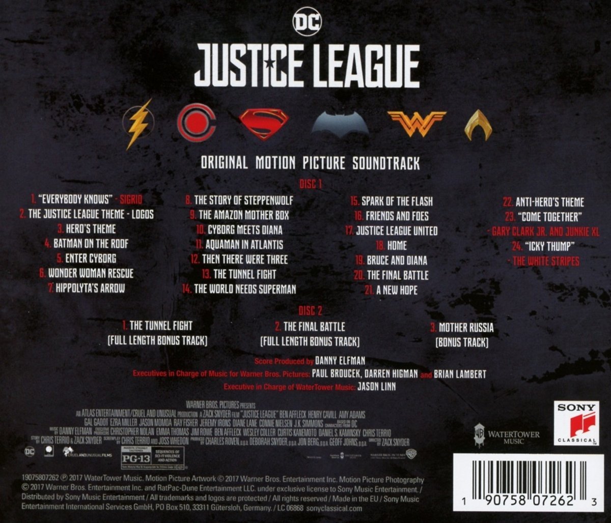 Justice League | Danny Elfman - 1 | YEO