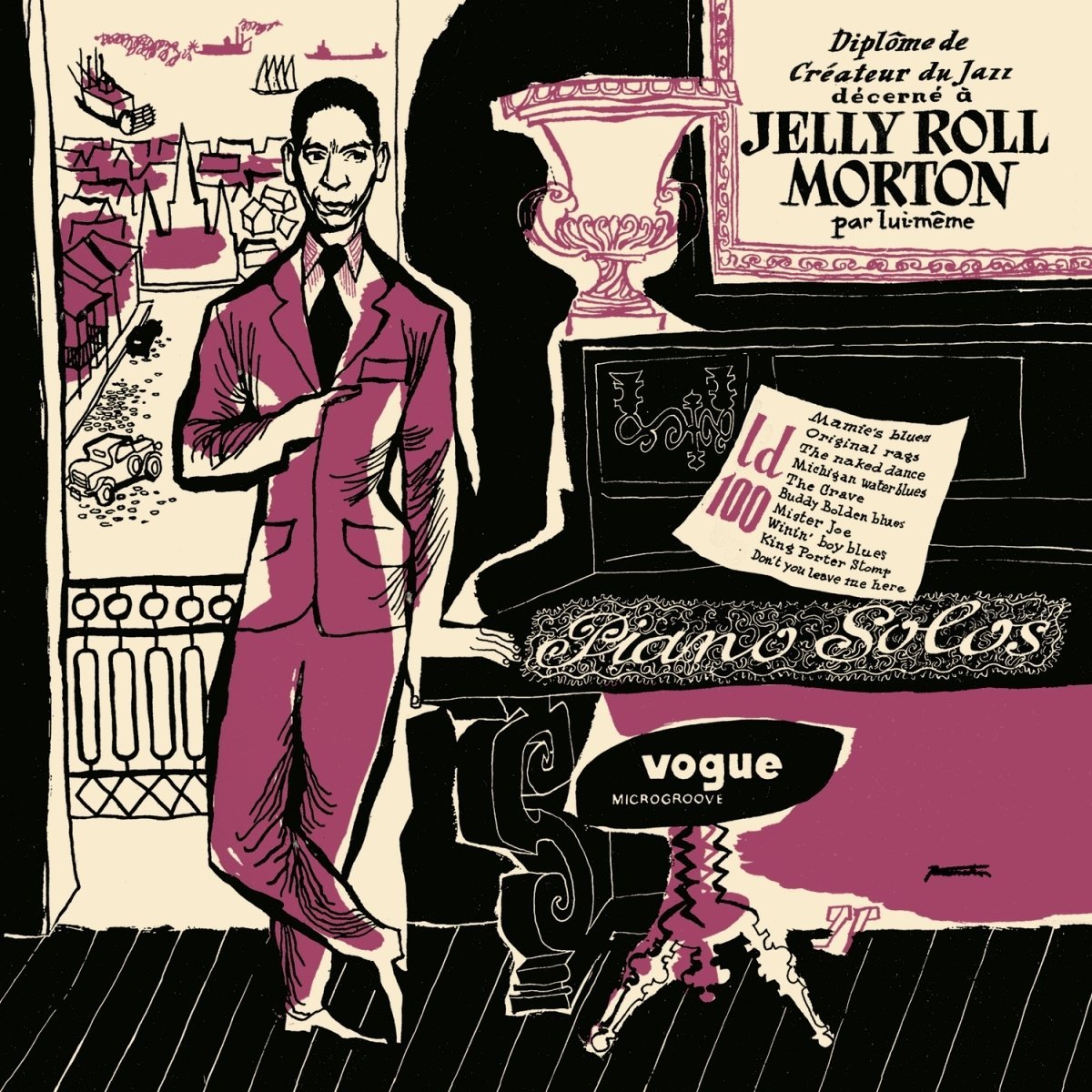 Piano Solos - Vinyl | Jelly Roll Morton
