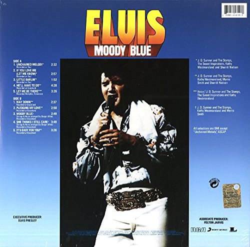 Moody Blue - 40th Anniversary Clear Blue - Vinyl | Elvis Presley - 1 | YEO