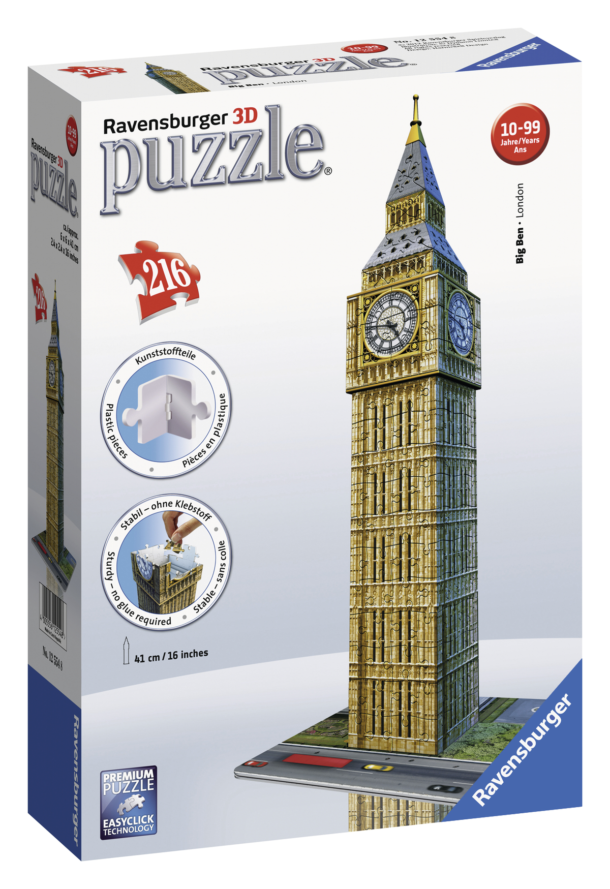 Puzzle 3D Big Ben - 216 piese | Ravensburger