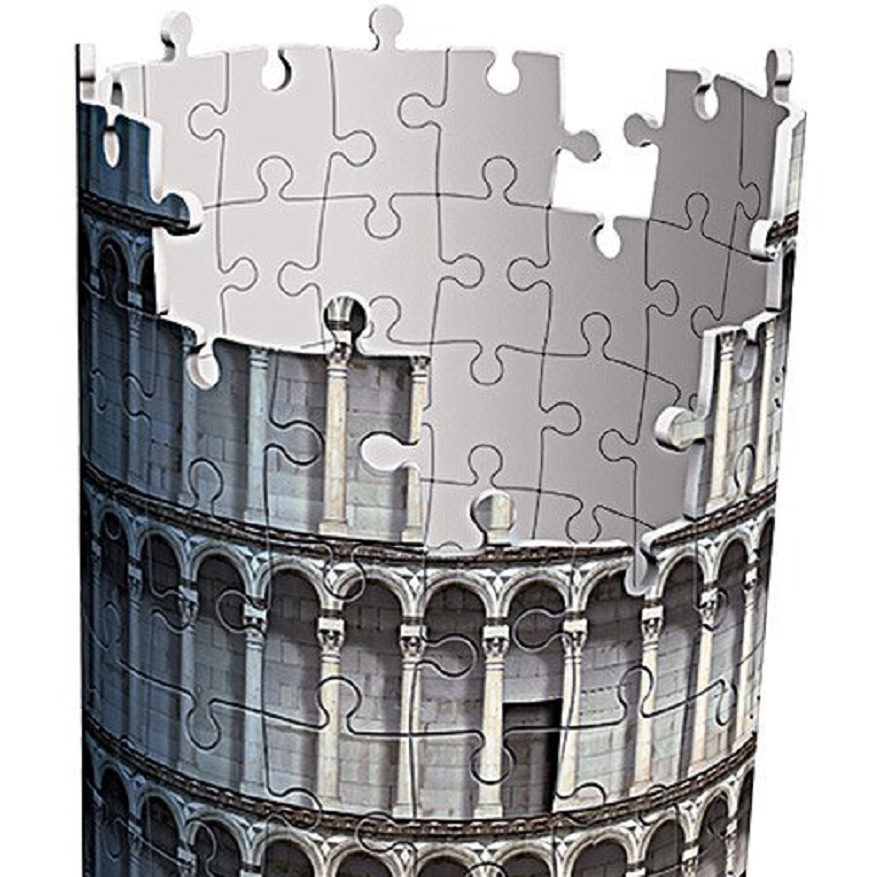 Puzzle 3D Turnul din Pisa - 216 piese | Ravensburger - 2