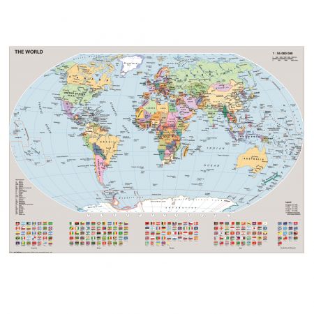 Puzzle Harta politica a lumii, 1000 piese | Ravensburger - 1