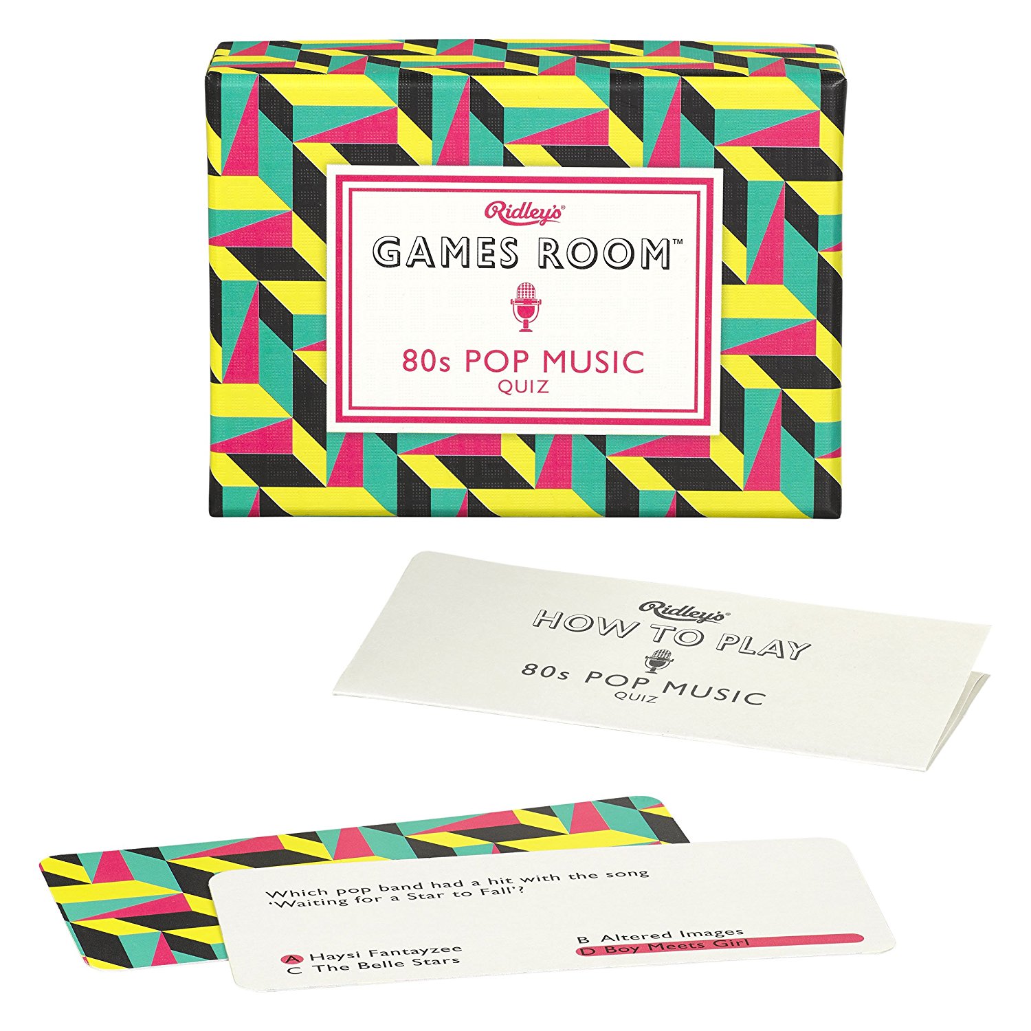 Games Room 80's Pop Music Quiz Trivia Game | Ridley's