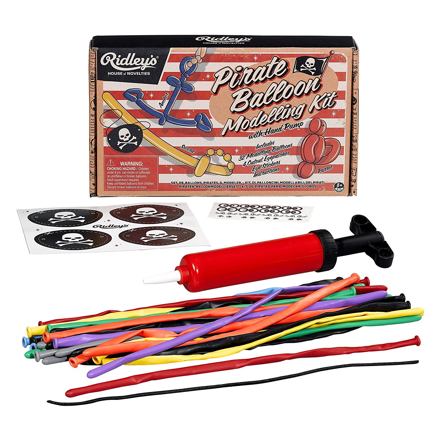 Kit pentru baloane - Pirates ballon modelling | Ridley\'s - 1 | YEO