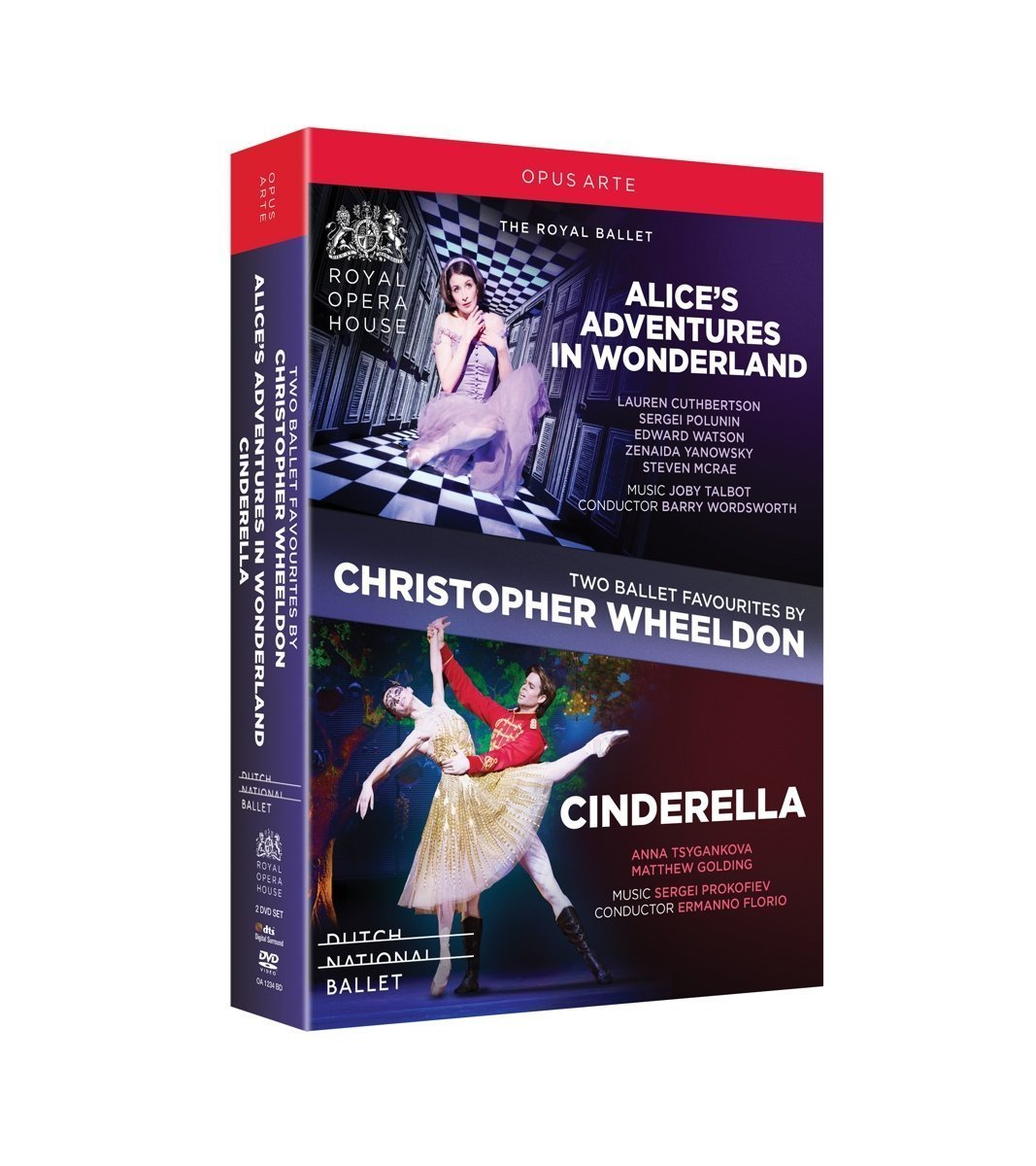Two Ballet Favourites by Christopher Wheeldon: Alice\'s Adventures in Wonderland; Cinderella |