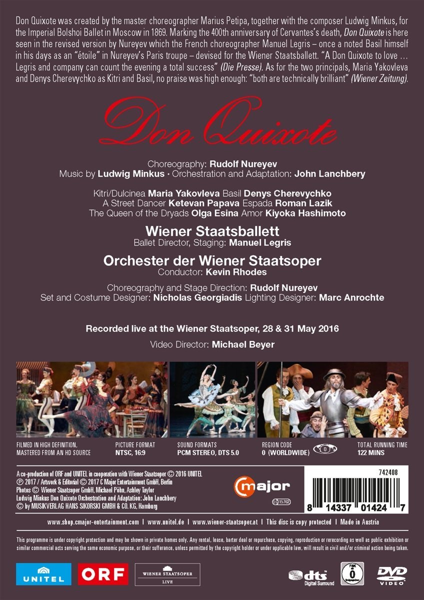 Ludwig Minkus - Rudolf Nureyev\'s Don Quixote | Ludwig Minkus - 1 | YEO