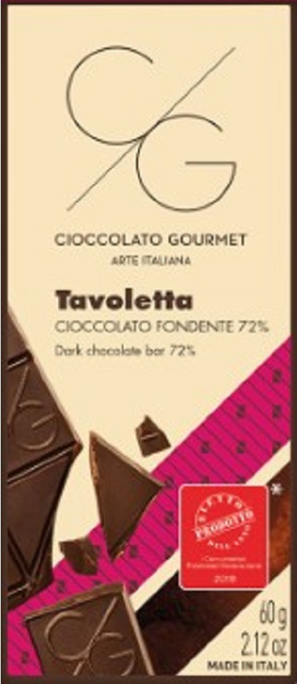 Ciocolata artizanala neagra 72% cacao | Cioccolato Gourmet