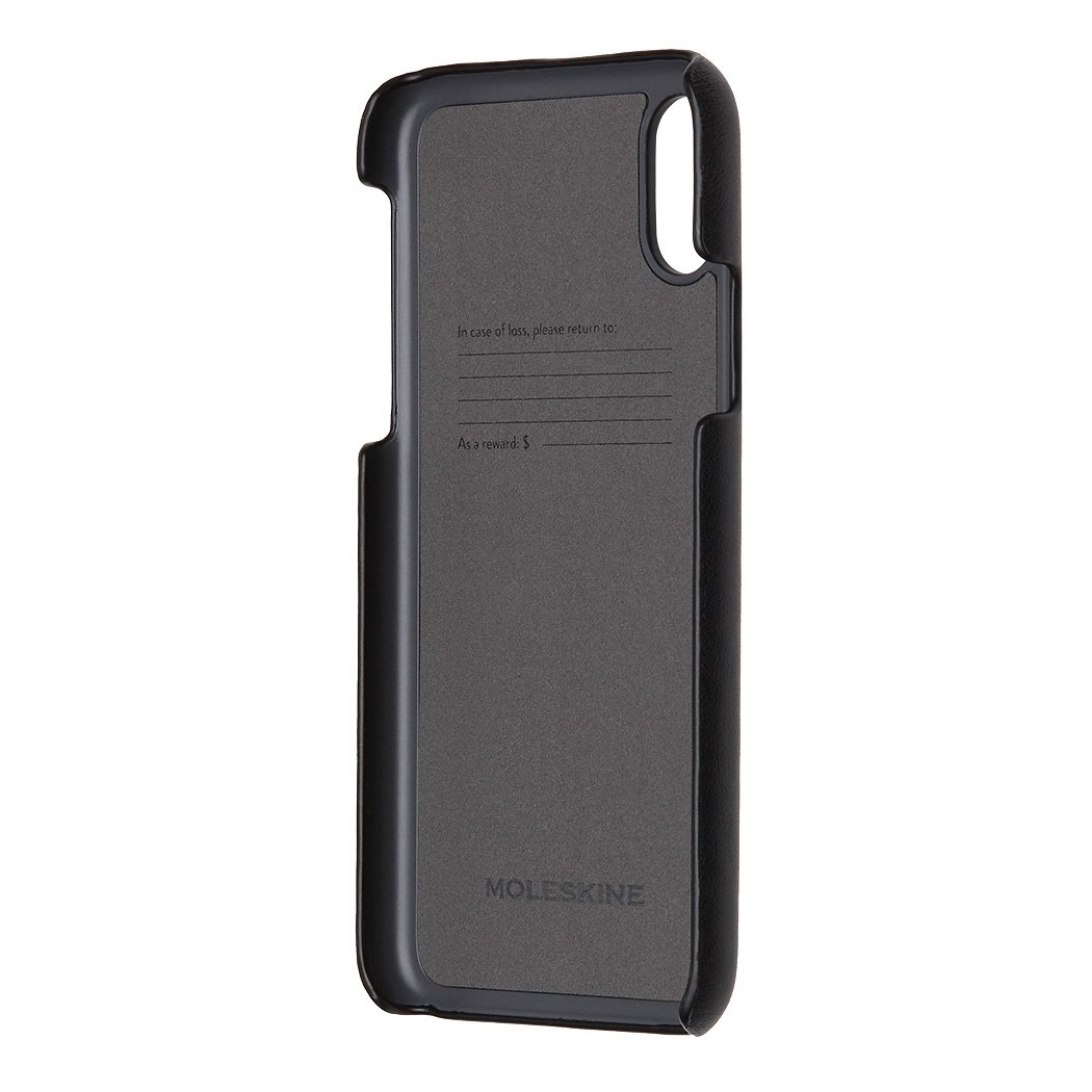 Carcasa iPhone X - Black Classic - Hard | Moleskine - 2 | YEO