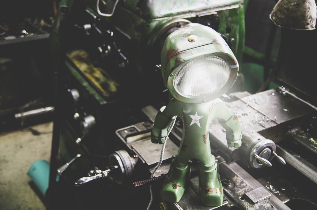 Lampa verde - The Lampster Army Green | The Lampster - 6 | YEO