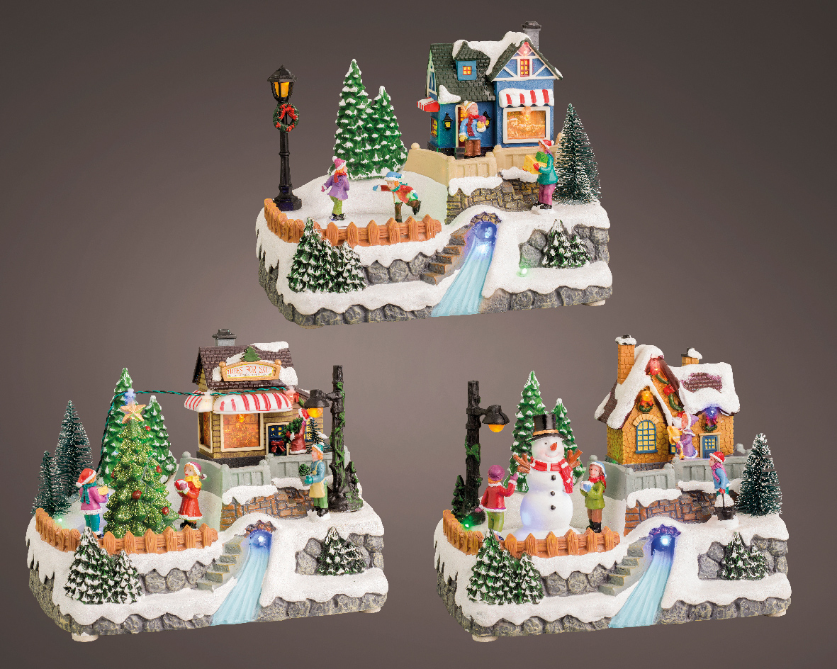 Decoratiune - LED Scenery Plastic Steady BO Indoor - mai multe modele - pret pe bucata | Kaemingk