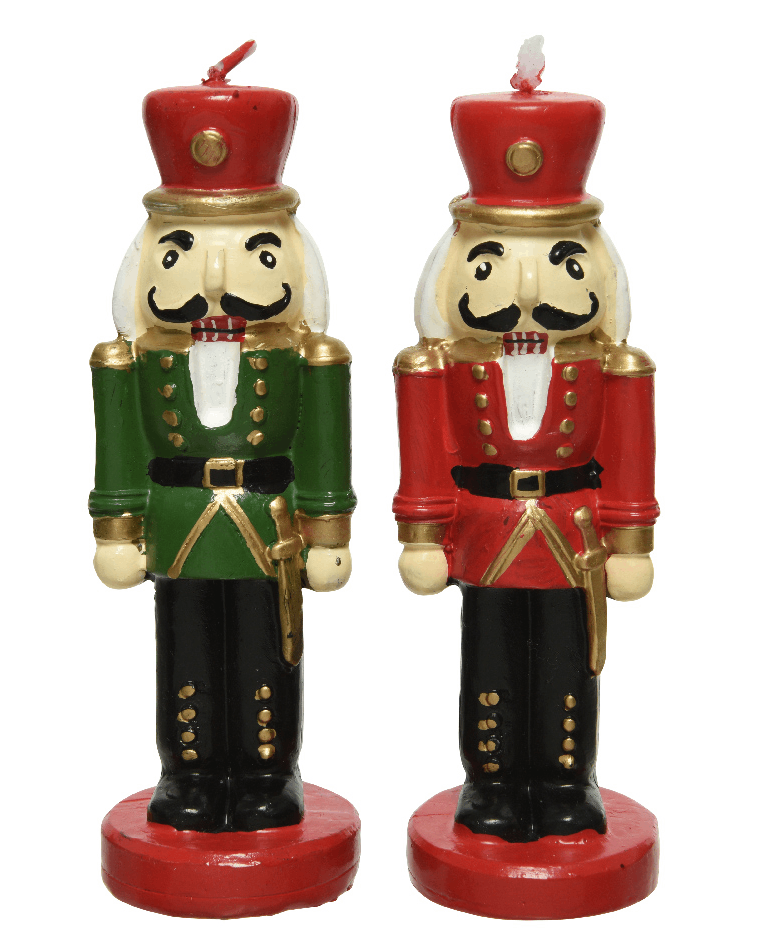 Lumanare decorativa - Nutcracker, doua culori