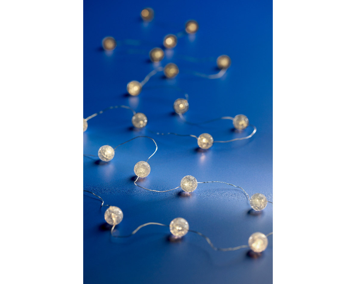 Ghirlanda de luminite - Micro LED Deco String Lights Steady BO Indoor - mai multe modele - pret pe bucata | Kaemingk - 1 | YEO