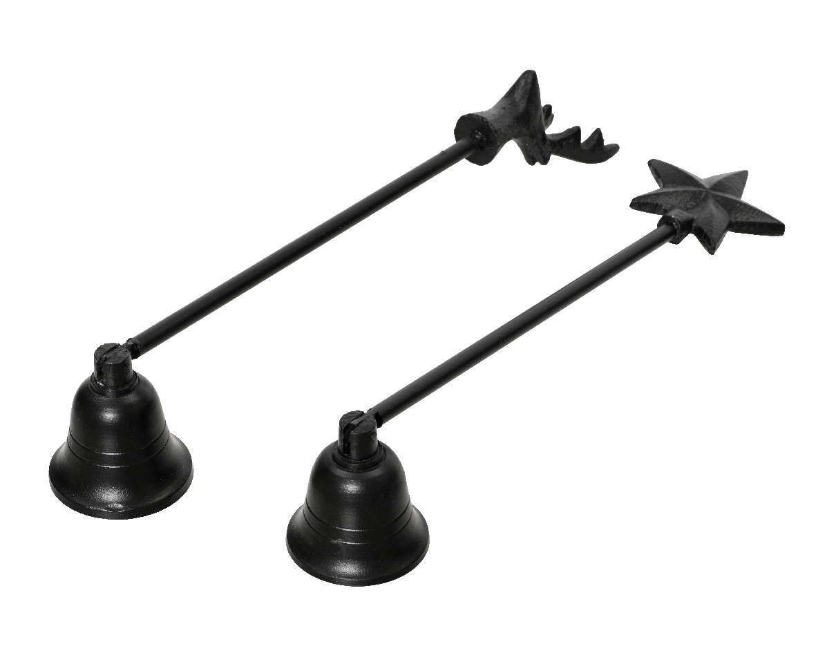 Stingator lumanare - Candle Snuffer Aluminium Powder Coating - Black, doua modele