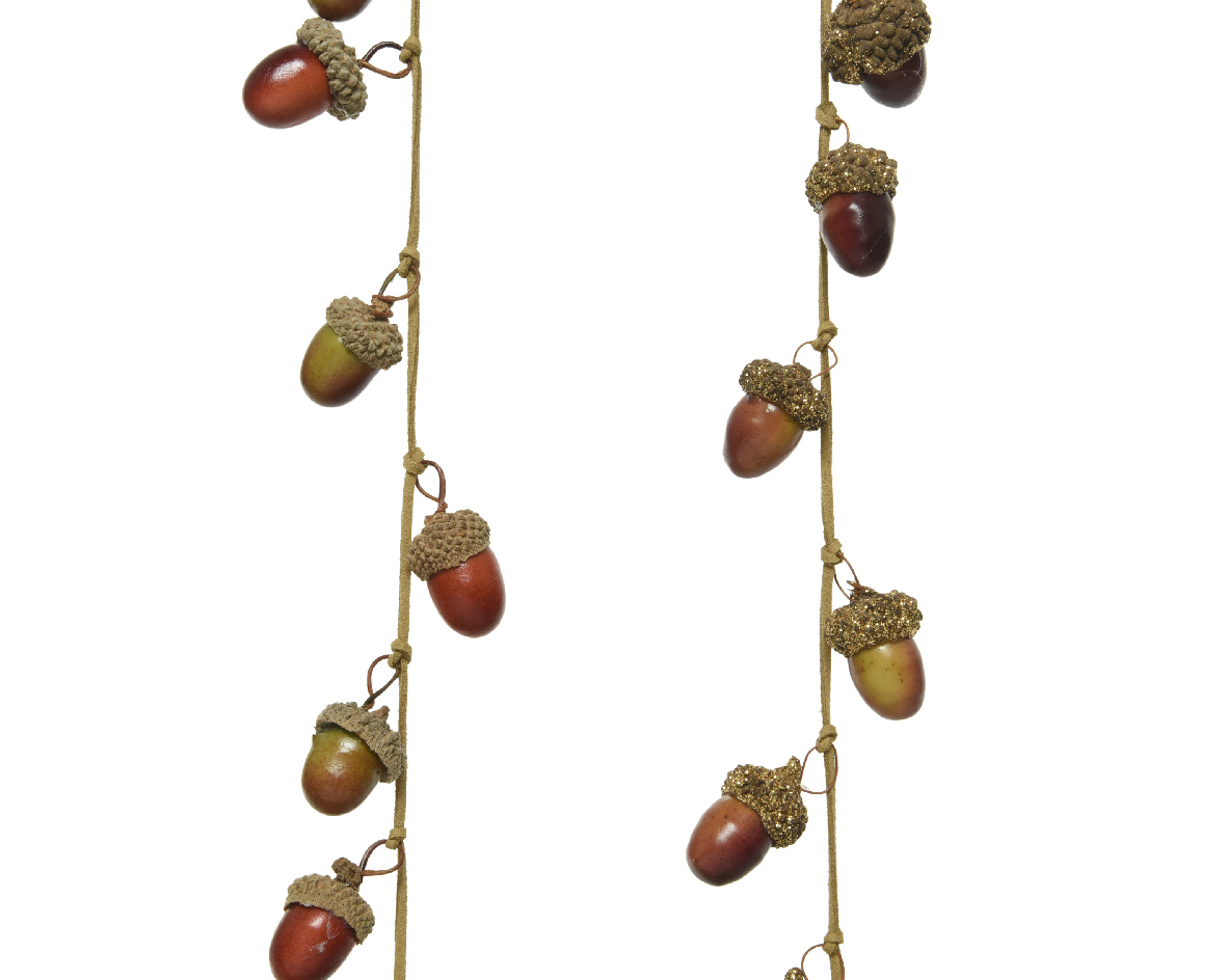 Ornament brad - Acorns - doua modele - pret pe bucata