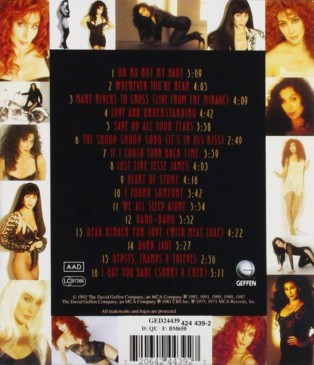 Cher\'s Greatest Hits - (1965-1992) | Sonny , Cher