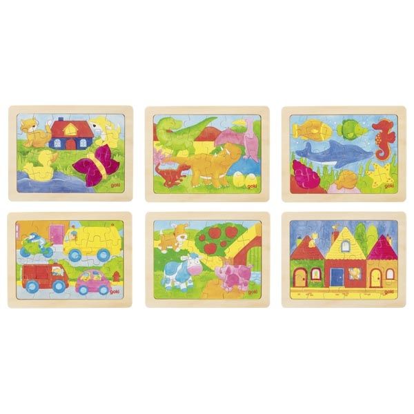 Puzzle multicolor - 1000 culori - Mai multe modele | Goki - 6