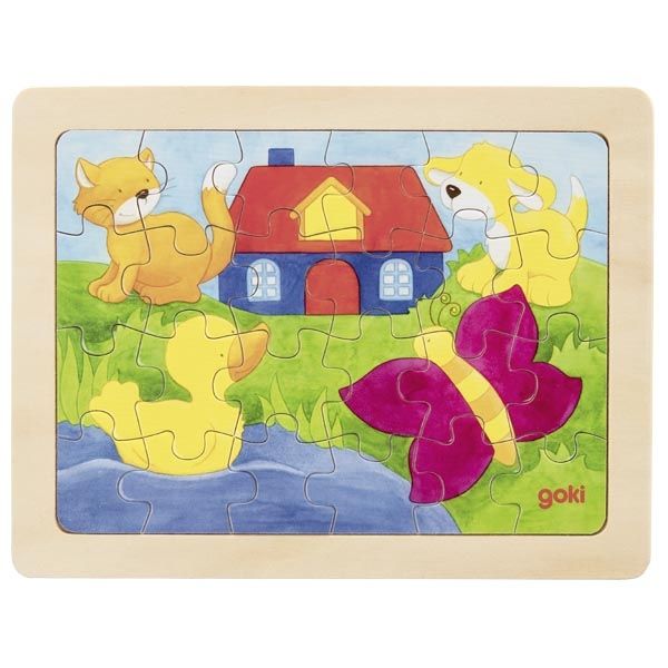 Puzzle multicolor - 1000 culori - Mai multe modele | Goki - 3