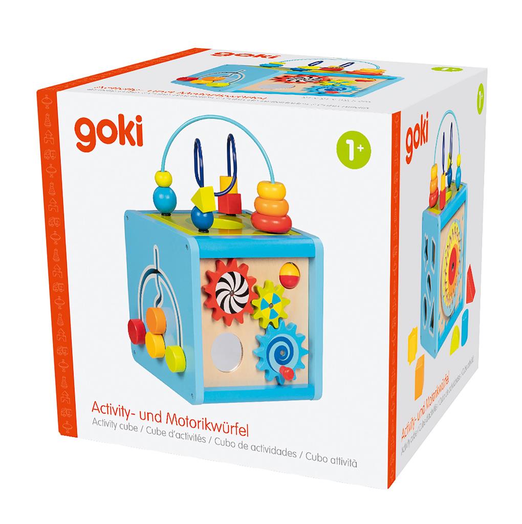 Jucarie educativa - Cub de activitati | Goki - 2 | YEO