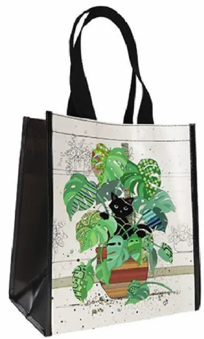 Tote bag - Bug Art - Chaton Monstera