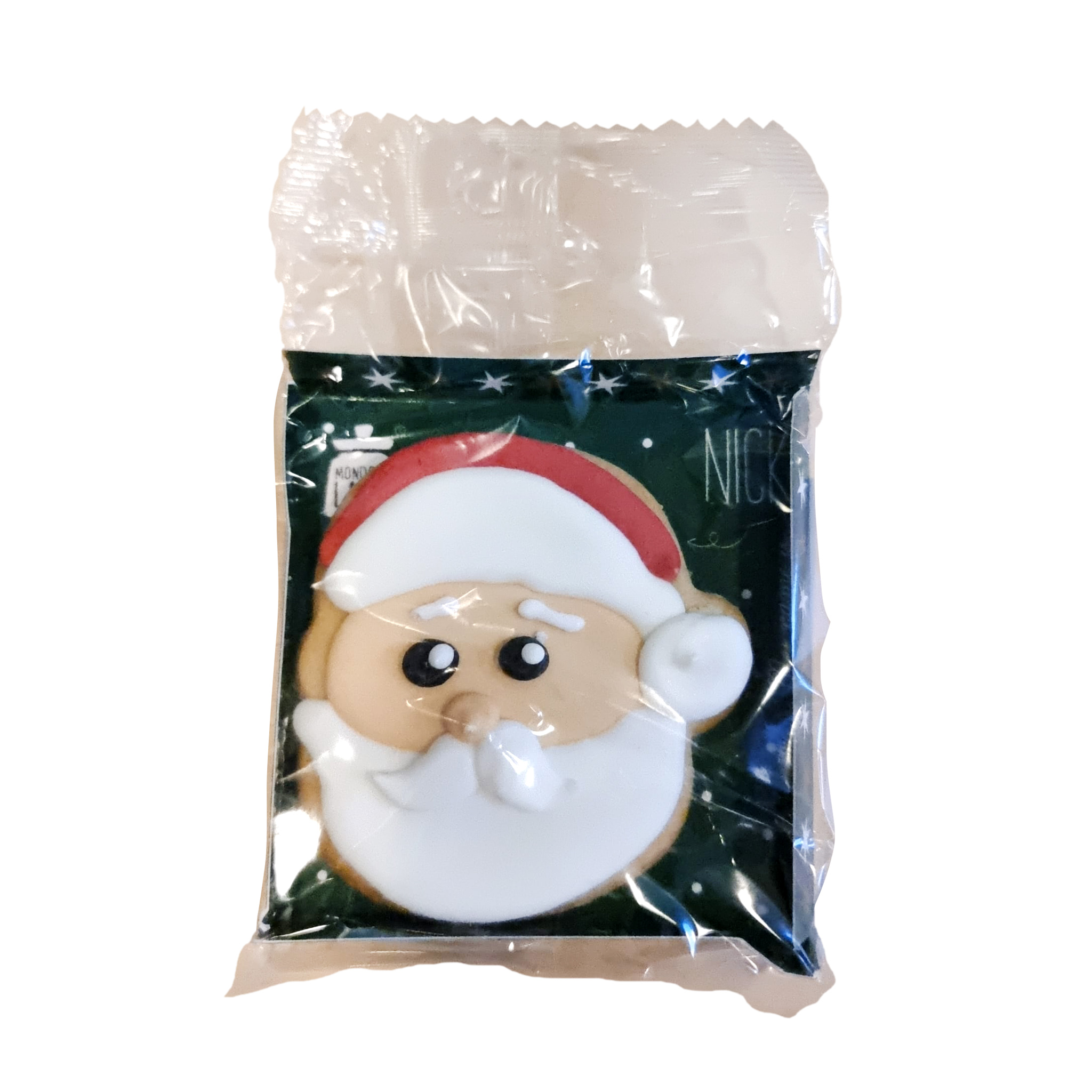 Biscuiti artizanali - Babbo Natale, 60g | Mondo di Laura