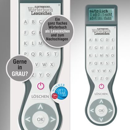 Dictionar Electronic Bookmark Gri - Germana | If (That Company Called)