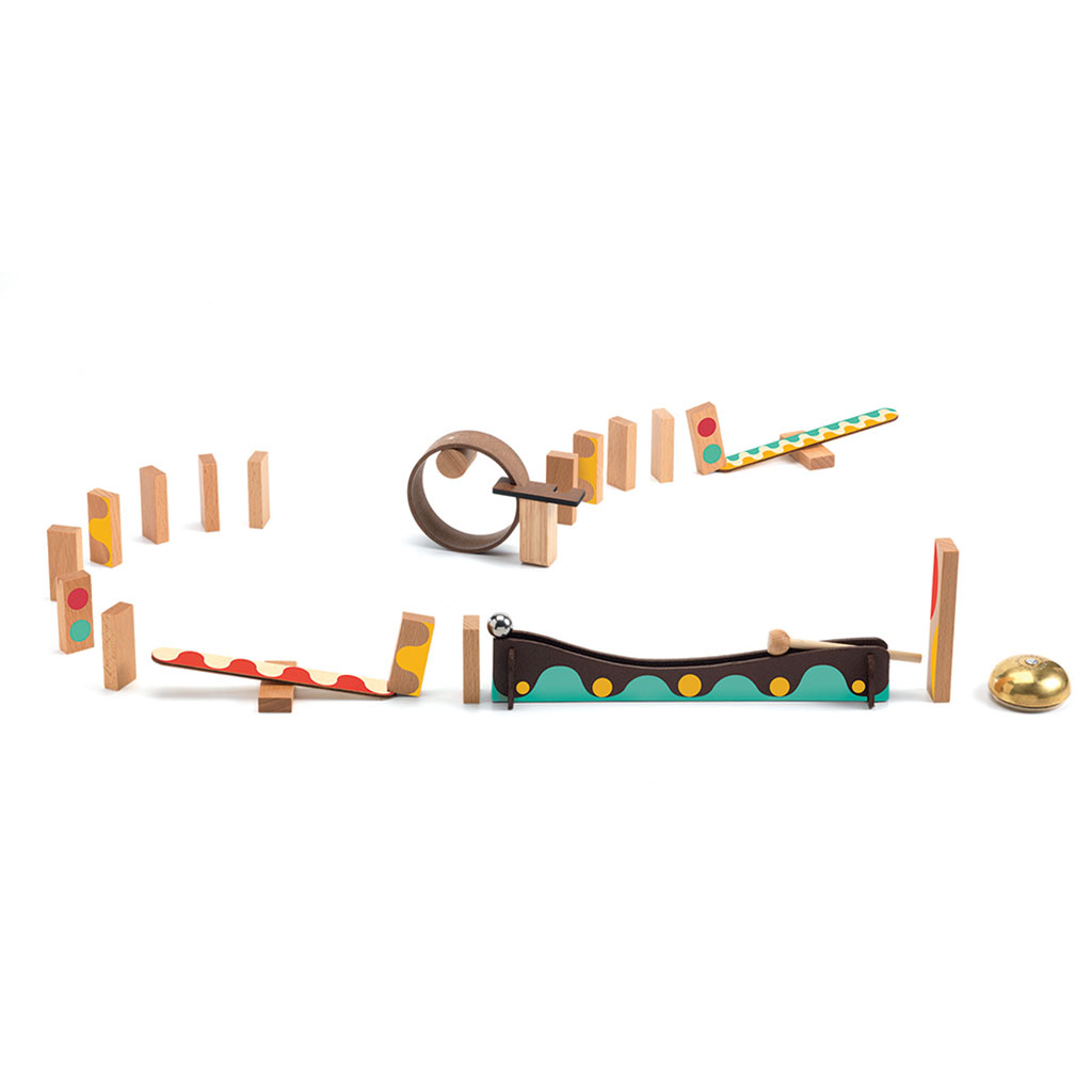 Set constructie trasee - Zig & Go, 25 piese | Djeco - 3 | YEO