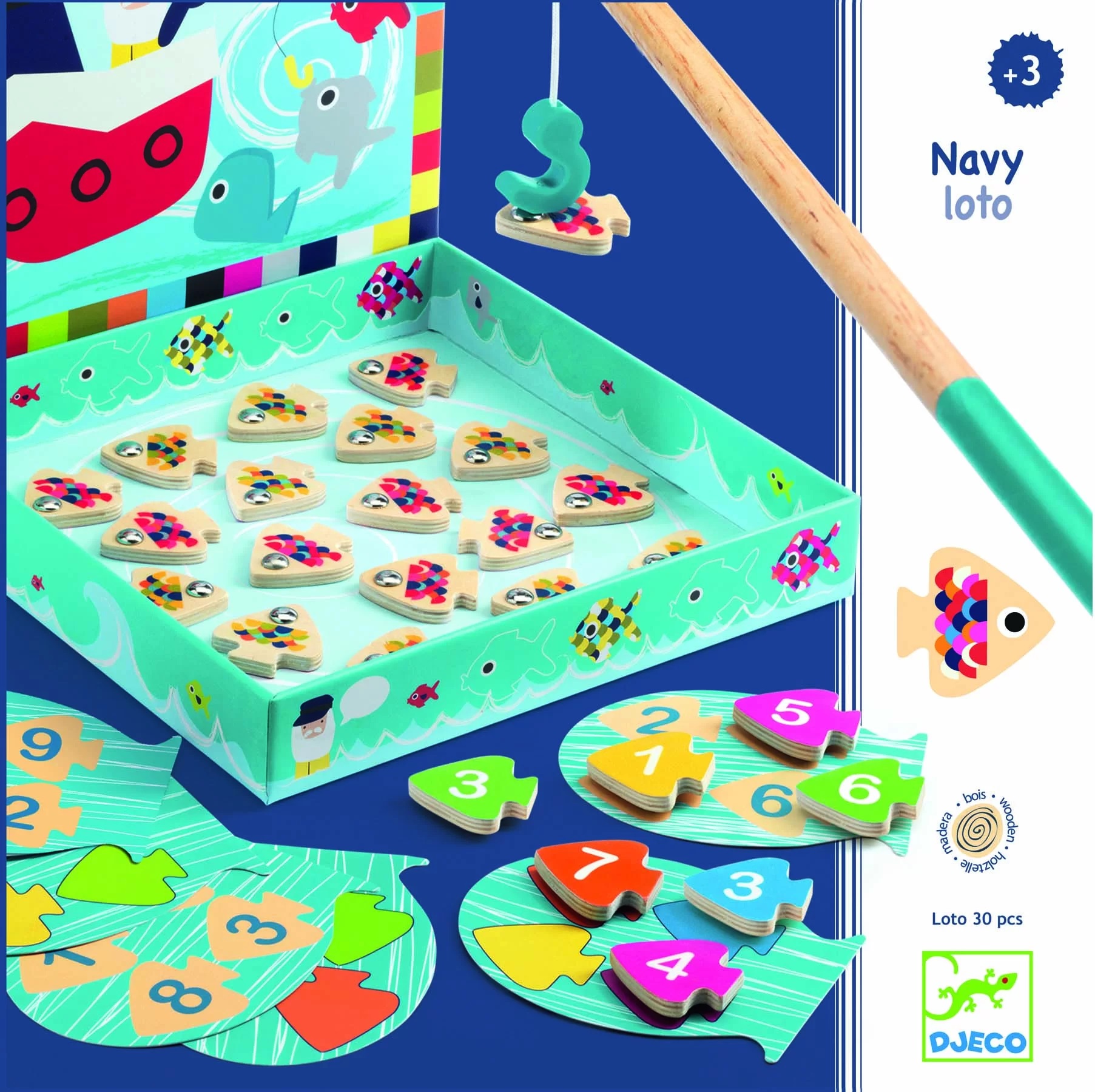 Joc educativ - Navy Loto | Djeco - 1 | YEO