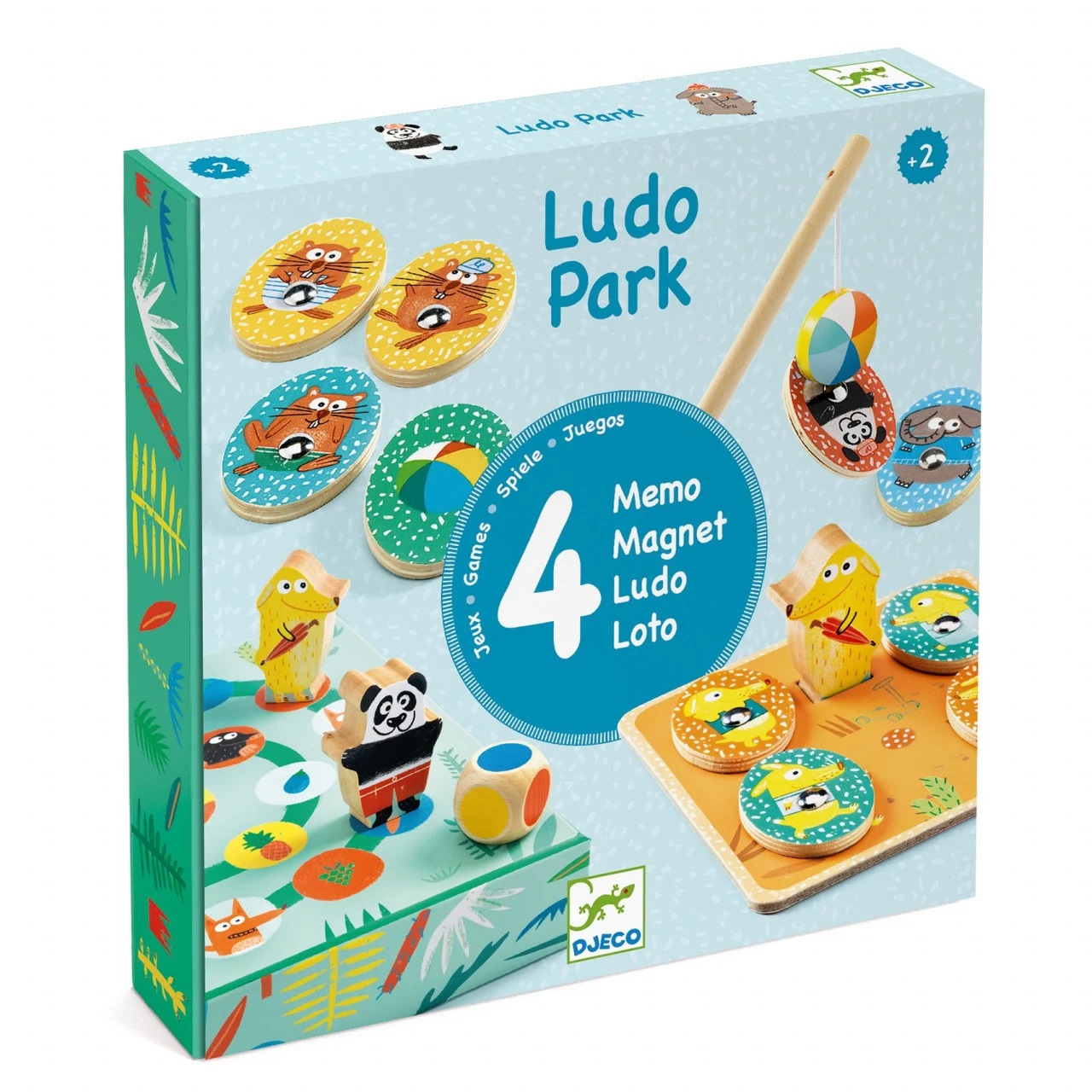 Joc - Ludo Park - Primele 4 jocuri | Djeco - 2