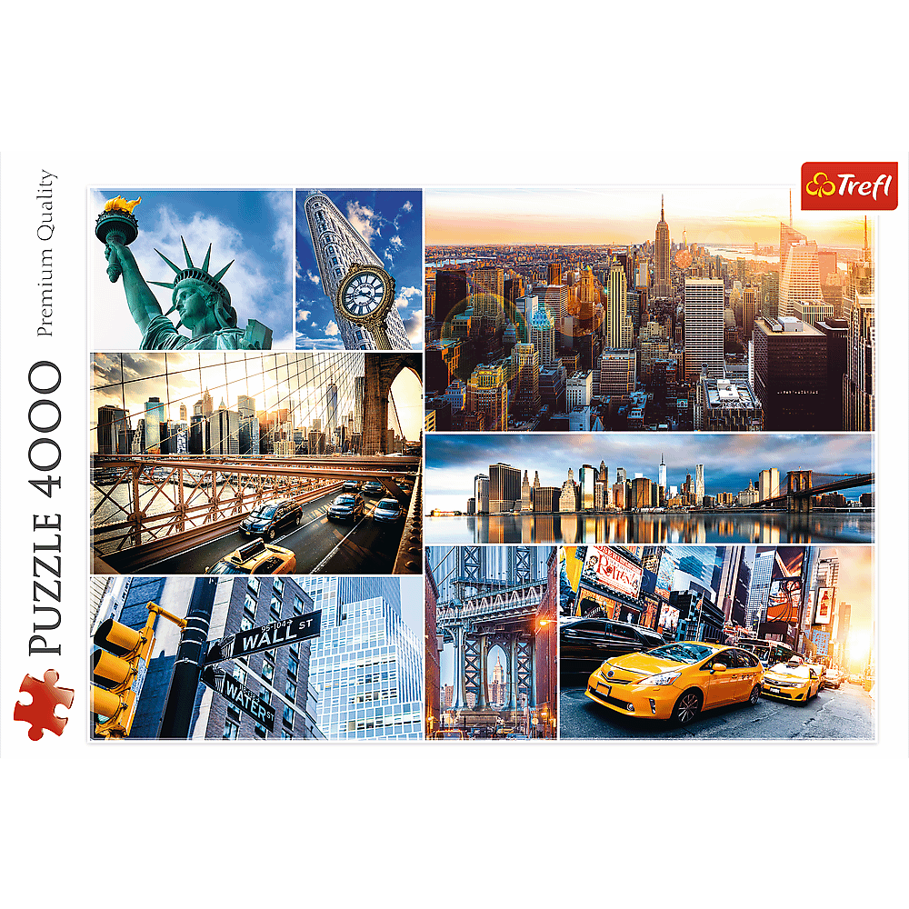 Puzzle 4000 piese - New York | Trefl - 1