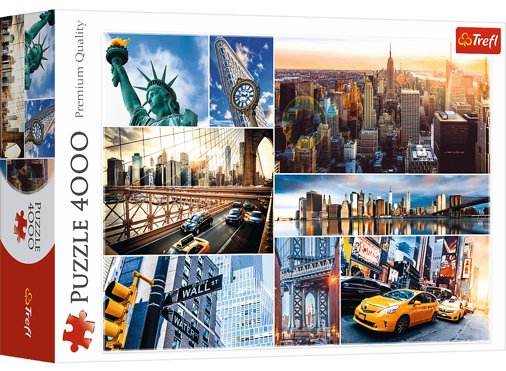 Puzzle 4000 piese - New York | Trefl - 3 | YEO