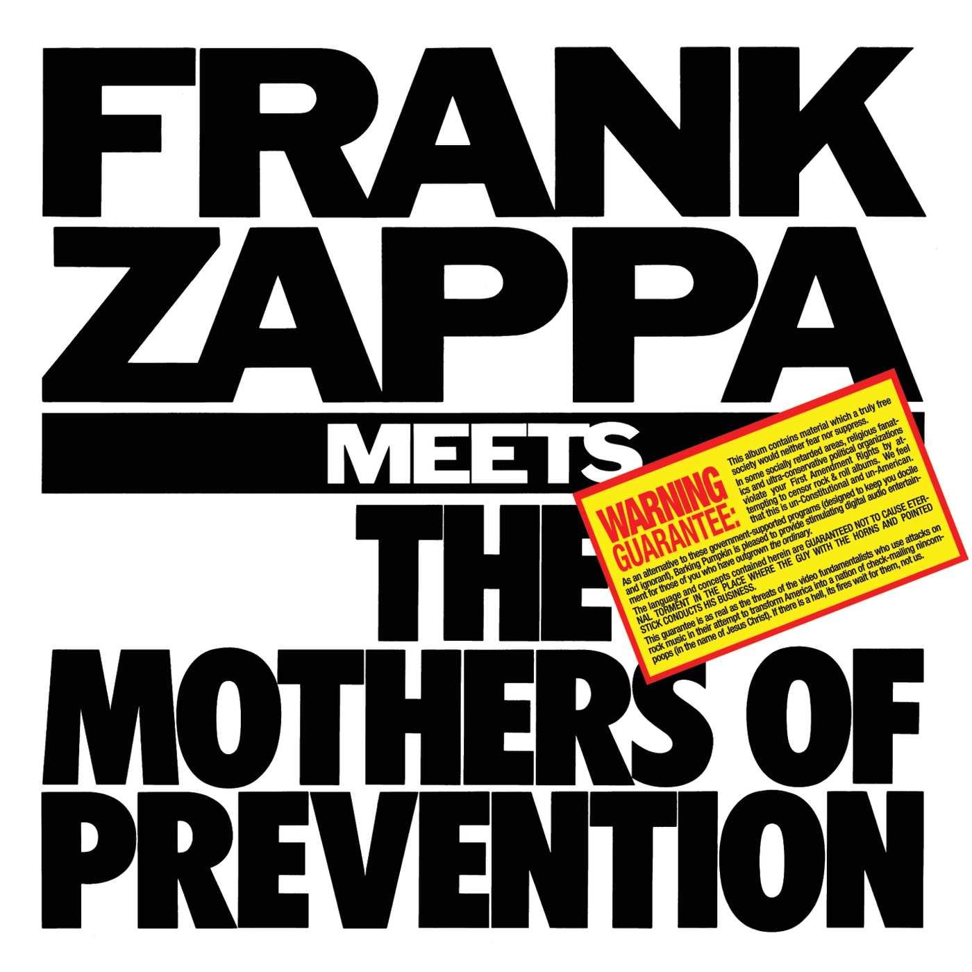 Frank Zappa Meets The Mothers Of Prevention | Frank Zappa