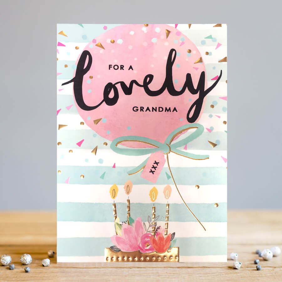 Felicitare - Grandma Balloon | Louise Tiler Designs