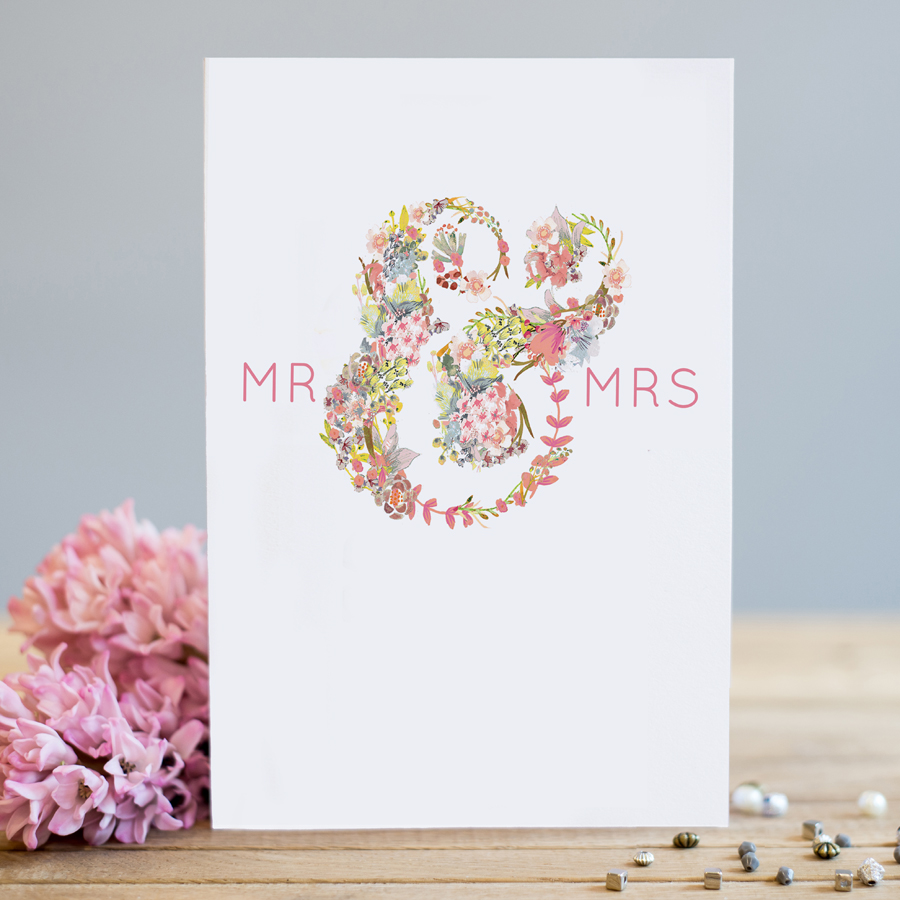 Felicitare - Mr & Mrs | Louise Tiler Designs