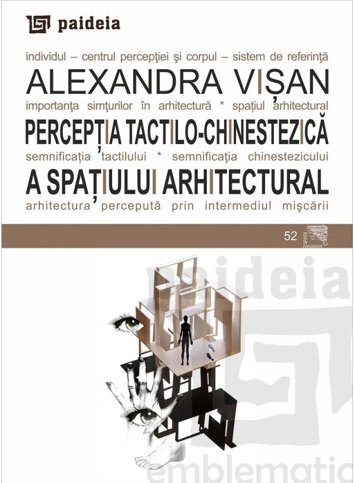 Perceptia tactilo-chinestezica a spatiului arhitectural | Alexandra Visan carturesti.ro