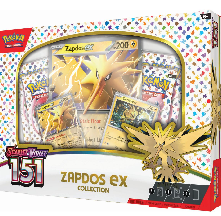 Carti de joc - Pokemon Tcg - Zapdos Ex Collection | The Pokemon Company International - 2 | YEO