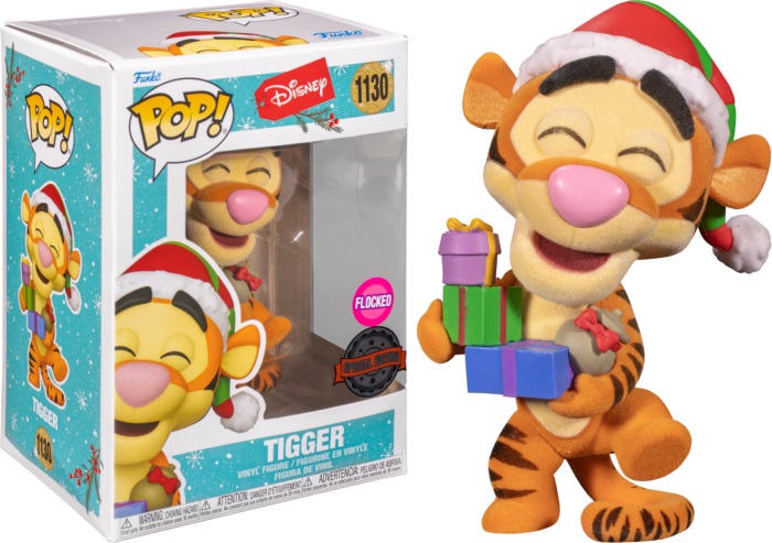 Figurina - Flocked - Disney - Tigger | Funko